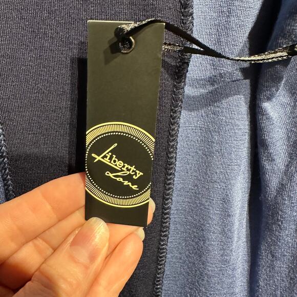 NWT Liberty Love Long Sleeve Tee Soft Comfy Size 1XL Layering Casual Lounge - Picture 7 of 9